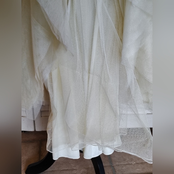 Teeze Me Yellow Layered Prom Dress Size 1/2 – Like New - Picture 13 of 15